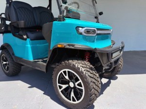 Teal TEKO TURBO Lithium Golf Cart 02